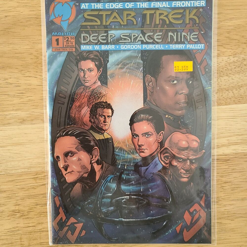 Star Trek Deep Space Nine #1 Malibu Comics 1993 At the Edge of the Final Frontie